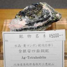 �܋�l�ʓ��z�EAg-Tetrahedrite �m�����E�H�}���K���z���𔺂�]