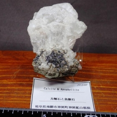 ����΂Ƌ���΁ECalcite&Apophylite
