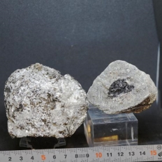 球状花崗岩（小判石）・Ball Granite(Cordierite)