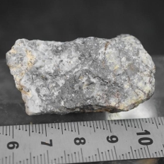 自然銀と輝銀鉱・Native Silver&Argentite
