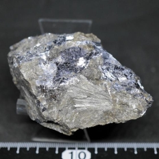 方鉛鉱と灰鉄輝石・Galena&Hedenbergite