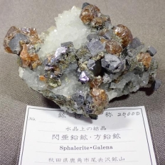 MzƕzESphalerite&Galena