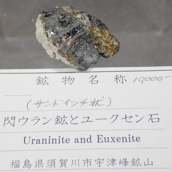 MEzƃ[NZ΁EUraninite&Euxenite