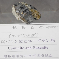 MEzƃ[NZ΁EUraninite&Euxenite
