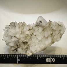 重晶石と水晶・Barite＆Quartz