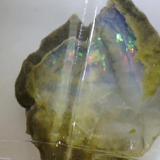 日本産鉱物・JAPAN ＞ 東北地方 ＞ オパール[蛋白石]・Opal