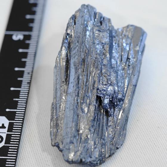 輝安鉱 スティブナイト 原石 重さ：2770g 愛媛県市ノ川鉱山産 - その他
