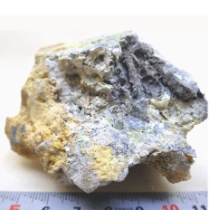 自然砒とクロード鉱・Native Arsenic＆Claudetite